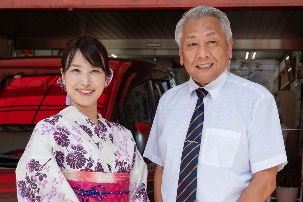 静岡のインフルエンサー平井綾さんが当店の浴衣を着用して下さった!