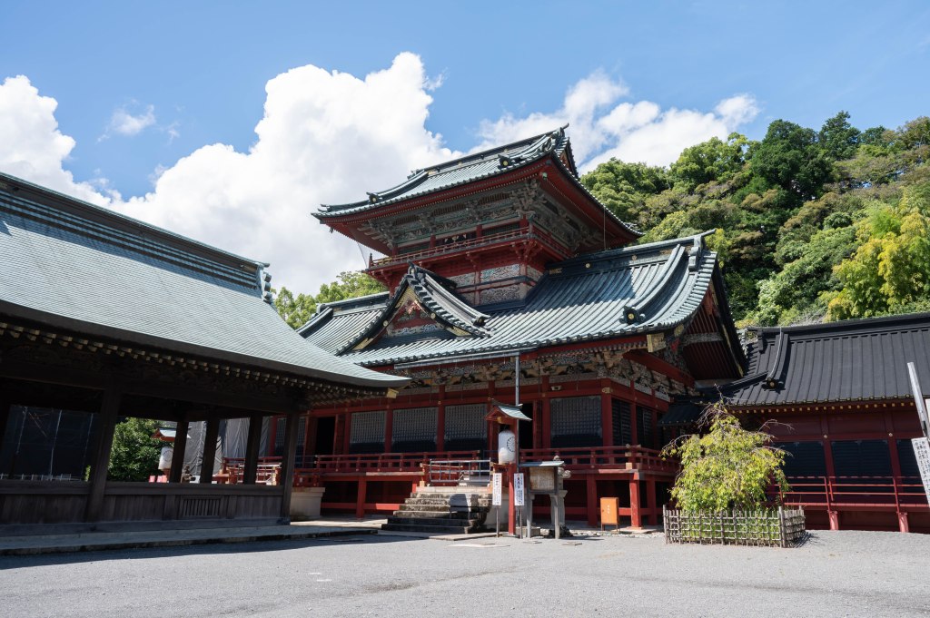 静岡浅間神社の大拝殿の塗替え工事前に大拝殿を観に行ってきました!