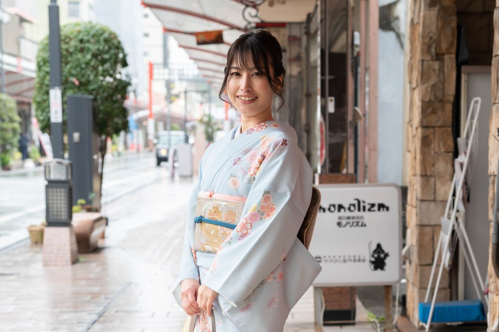 今日は「富士山の日0223❗️」平井綾さんが訪問着レンタルしてくれました!